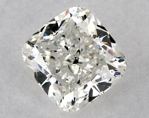 GIA 0.78 Carat G-SI1 Ideal Cut Cushion Modified Diamond